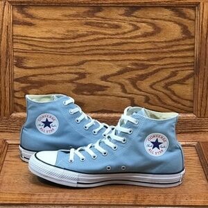Converse CTAS Hi Washed Denim Shoes Size Men 12